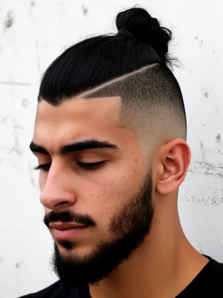 Warrior cut three-quarter angle showing the full silhouette