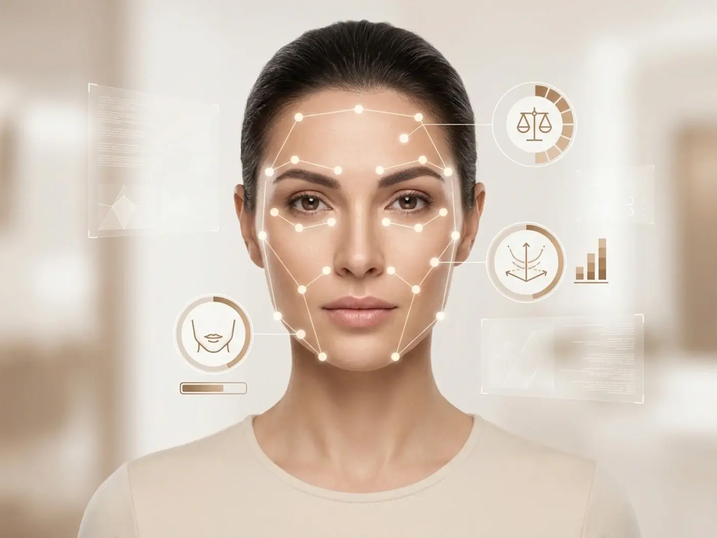 AI analyzes your facial features