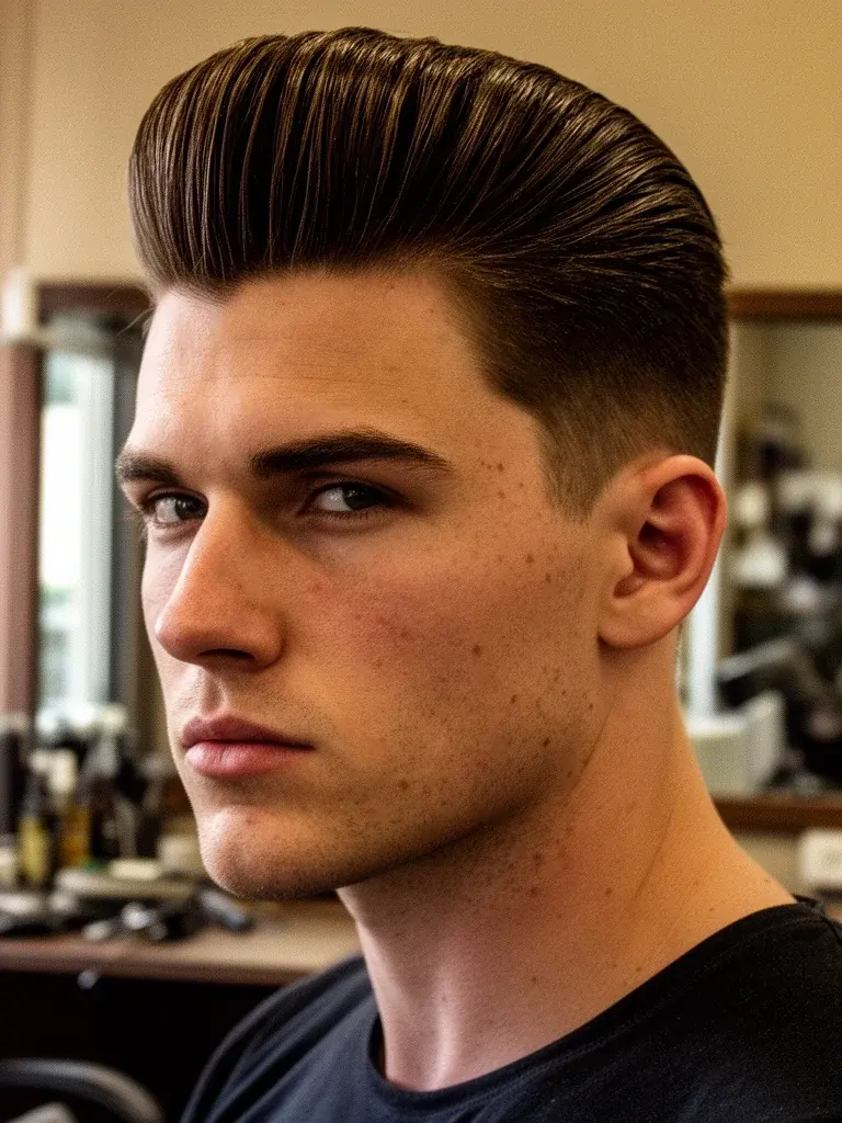 High Volume Pompadour
