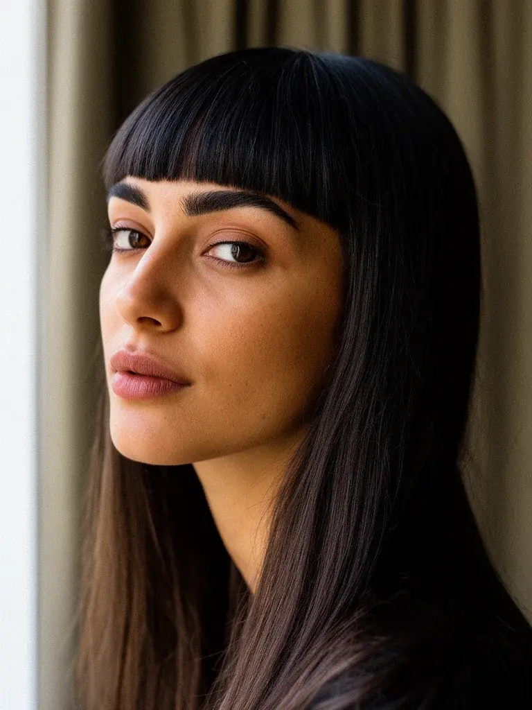 Blunt Bangs